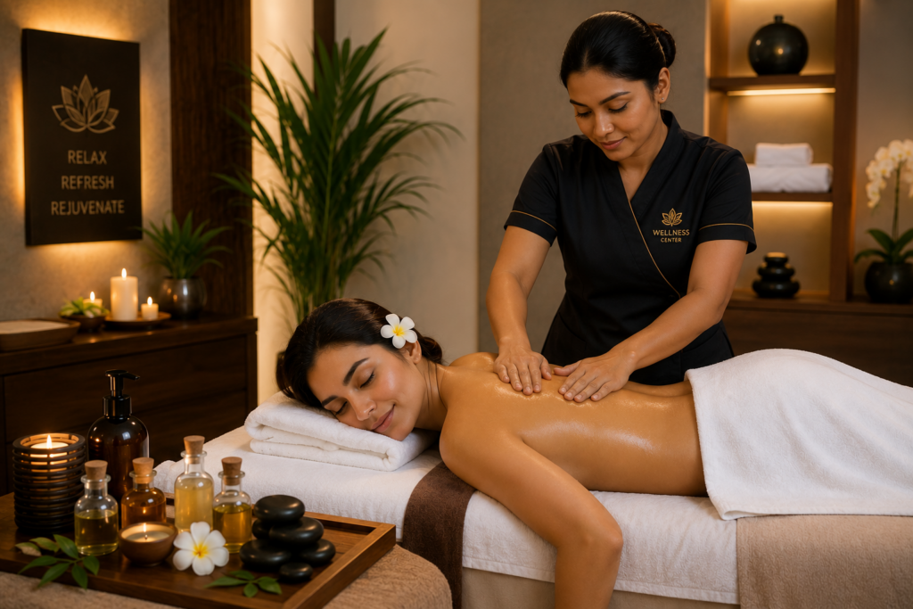 Spa in Noida Sector 104 – Full Body Massage Sector 104 Noida